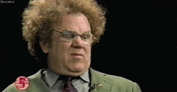 John C Reilly Thinking Cheek Puffing GIF