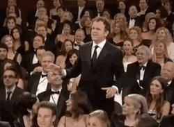 John C Reilly Timid Smile Awards Night GIF
