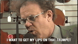 John C Reilly Wants To Try Trumpet GIF