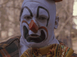John Candy Punching A Clown GIF