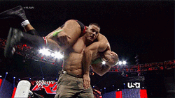 John Cena AA Finisher WWE Raw GIF