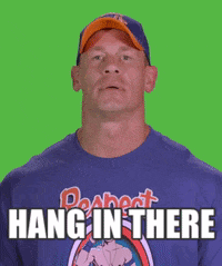John Cena Encouraging To Hang In There GIF