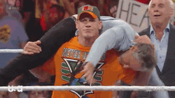 John Cena Jon Stewart AA WWE GIF