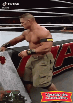 John Cena Meme Gift Opening GIF