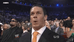John Cena Oooh Reaction After Seeing The Fight GIF