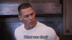 John Cena What Was That Reaction GIF