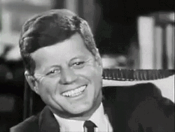 John F. Kennedy Charming Smile