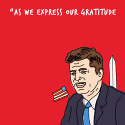 John F. Kennedy Gratitude Message