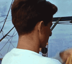 John F. Kennedy Turning Back GIF