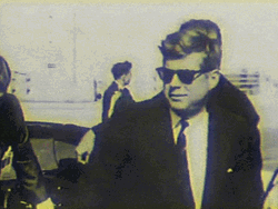 John F. Kennedy Wearing Shades