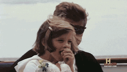 John F. Kennedy With His Daughter