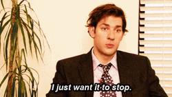  John Krasinski Just Stop GIF