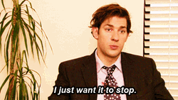 John Krasinski Make It Stop GIF