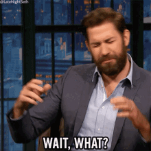 John Krasinski Wait What GIF