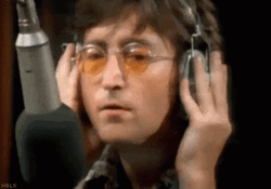 John Lennon Tongue Out GIF