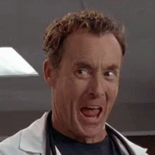 John McGinley Is Very Giddy GIF