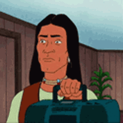 John Redcorn Hank Hill Bopping Head GIF