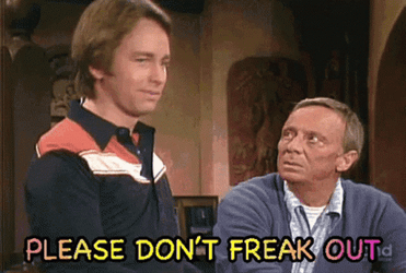 John Ritter Disturbed Freak Out GIF