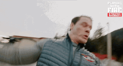 John Slip And Split Fall Meme GIF