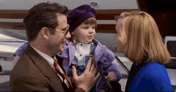 John Travolta Happy Family GIF