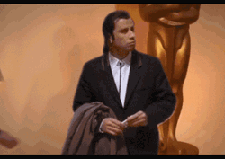John Travolta Meme Kiss GIF