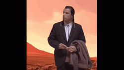 John Travolta On Mars GIF