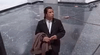 John Travolta On The Floor GIF
