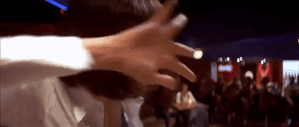 John Travolta Pulp Fiction Silly Dance GIF