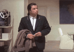 John Travolta Roaming GIF