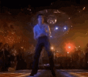 John Travolta Saturday Night Fever GIF