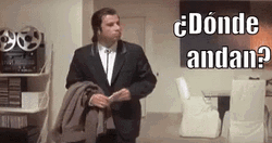 John Travolta Wondering GIF