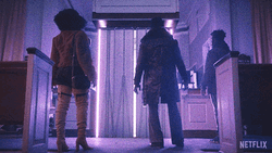 John Tyrone Boyega And Friends Waiting Elevator Open GIF