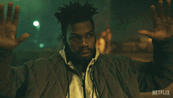 John Tyrone Boyega Hands Up Surrender GIF