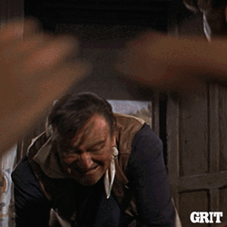 John Wayne Slammed Door GIF