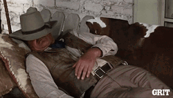 John Wayne Wants Sleep GIF