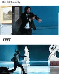 John Wick Fighting One On One GIF