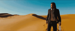 John Wick On The Desert GIF