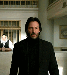 John Wick Serious Look GIF