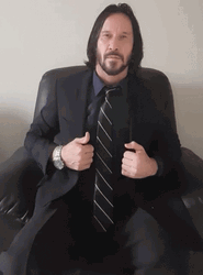 John Wick Slapping His Legs  GIF
