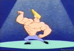 Johnny Bravo Fat Muscle Flex