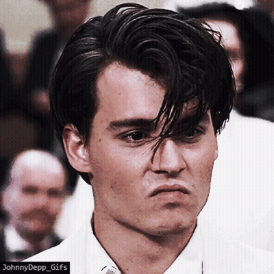 Johnny Depp Face GIF