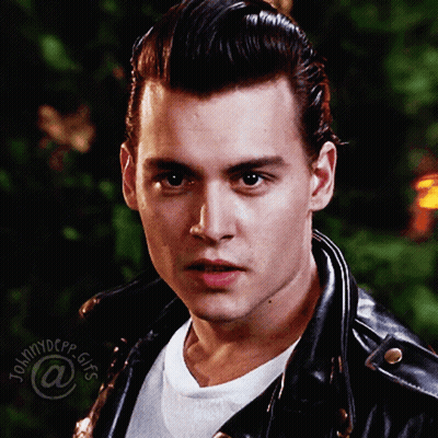 Johnny Depp Face with GIFs