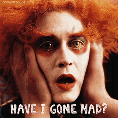Johnny Depp Mad Hatter Alice In Wonderland GIF