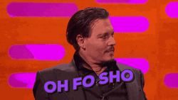 Johnny Depp Oh For Sure GIF
