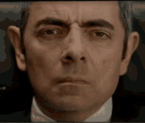 Johnny English Mr Bean GIF