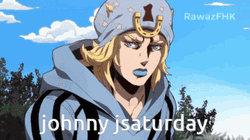 Johnny Joestar Saturday GIF