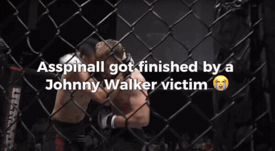 Johnny Walker Vs Aspinall Boxing Match GIF