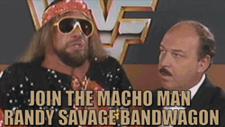 Join Macho Man Bandwagon GIF