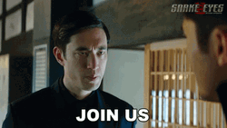 Join Us Andrew Koji Snake Eyes GIF