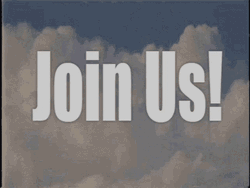 Join Us Cotton Cloud Blue Sky GIF